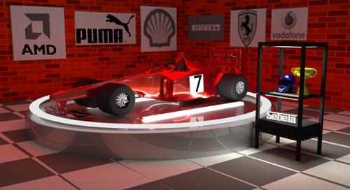 Cycles Formula F1+Garage with posters  preview image